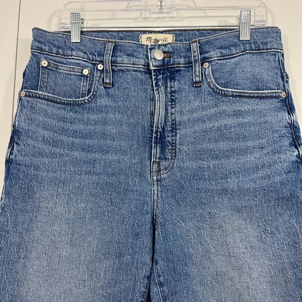 Madewell Size 30 Blue Perfect Vintage Raw Hem Ankle Jeans - Image 2