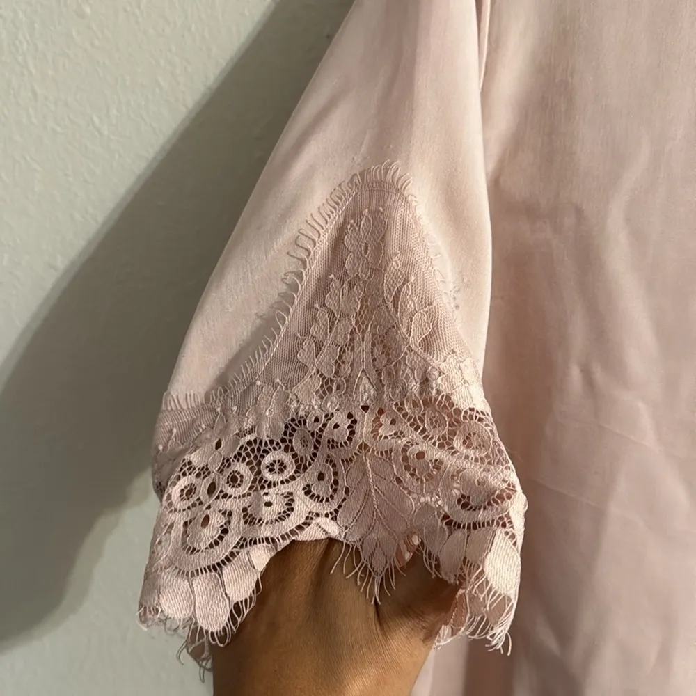 Miami Pink Blush Lace Blouse - Image 2