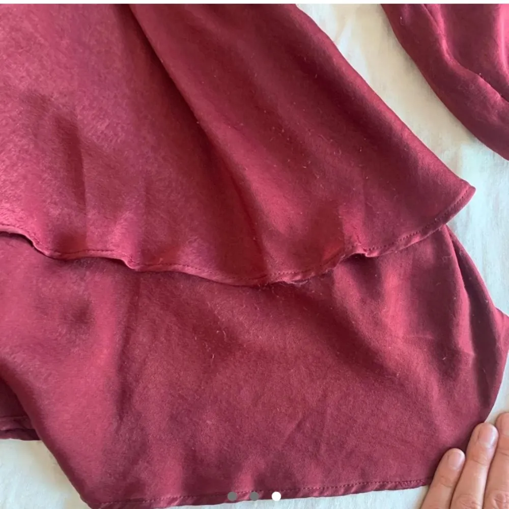 Zara satin/silk mini dress - Image 3