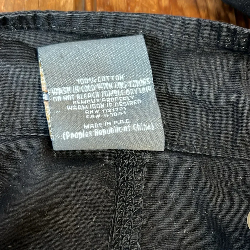 Women’s Vintage Y2K Gunmetal Blac Label cotton coat skater size xl Black - Image 6