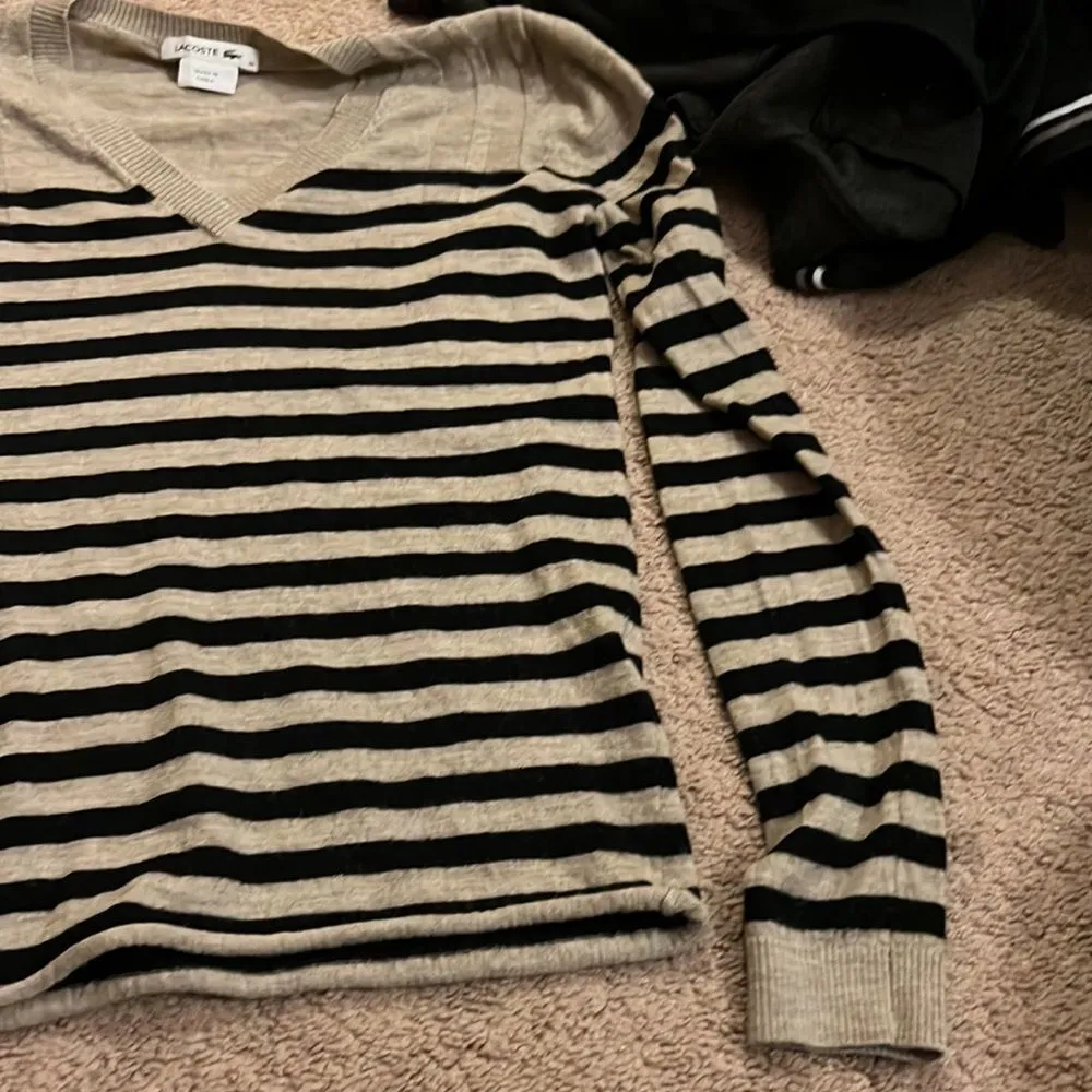 Lacoste striped sweater 36 - Image 5