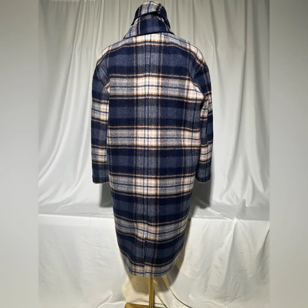 Madewell Plaid Scarf Wool Jacket | S NWOT - Image 6