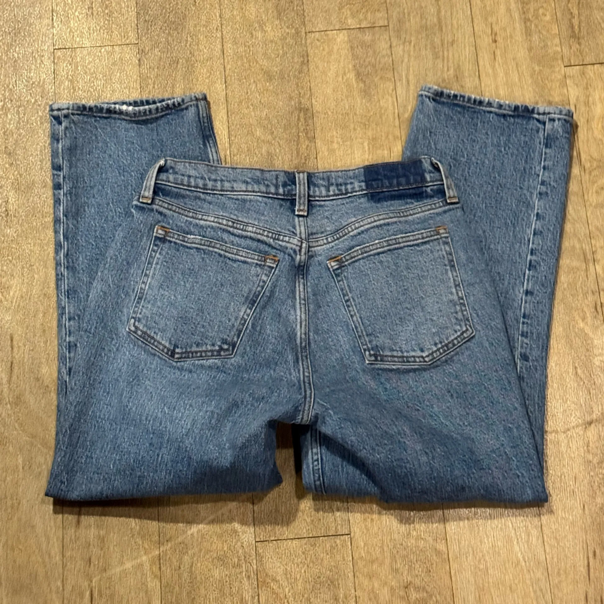 Abercrombie & Fitch Curve Love Mid Rise 90s Relaxed Jeans Size 26/2S - Image 5