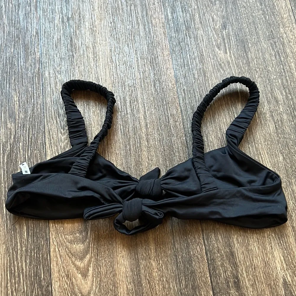 Vitamin A Black Bikini Top - Image 3