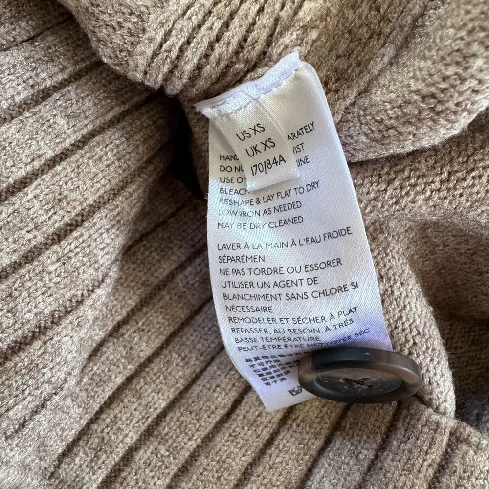 Anthropologie Margarita Tunic Sweater in taupe XS - Image 8