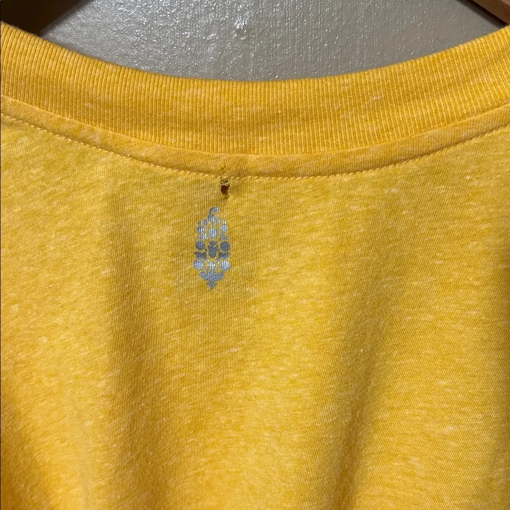 FP Movement Swaying Sunflowers 🌻 Yellow Wrap Top *Hole shown in photo - Image 6