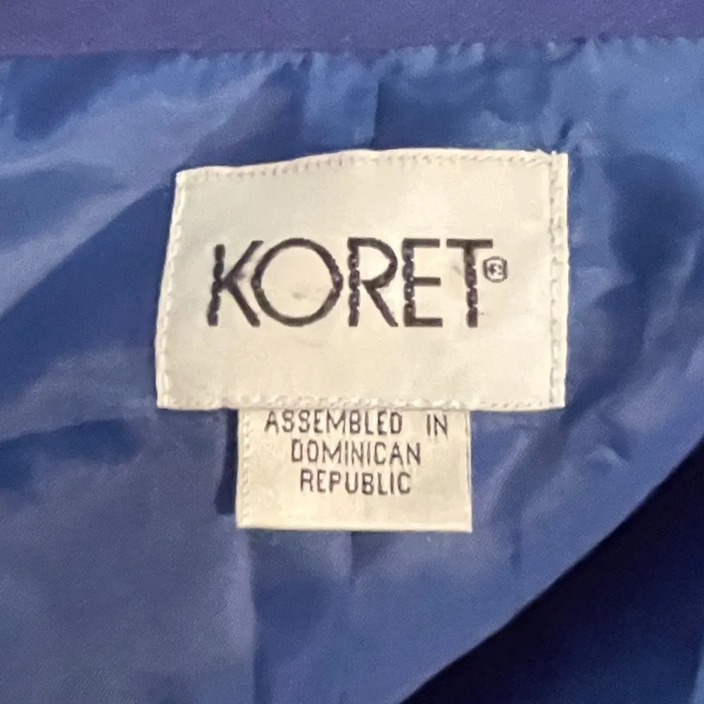 Vintage Koret Blue Blazer Size 18 - Image 6