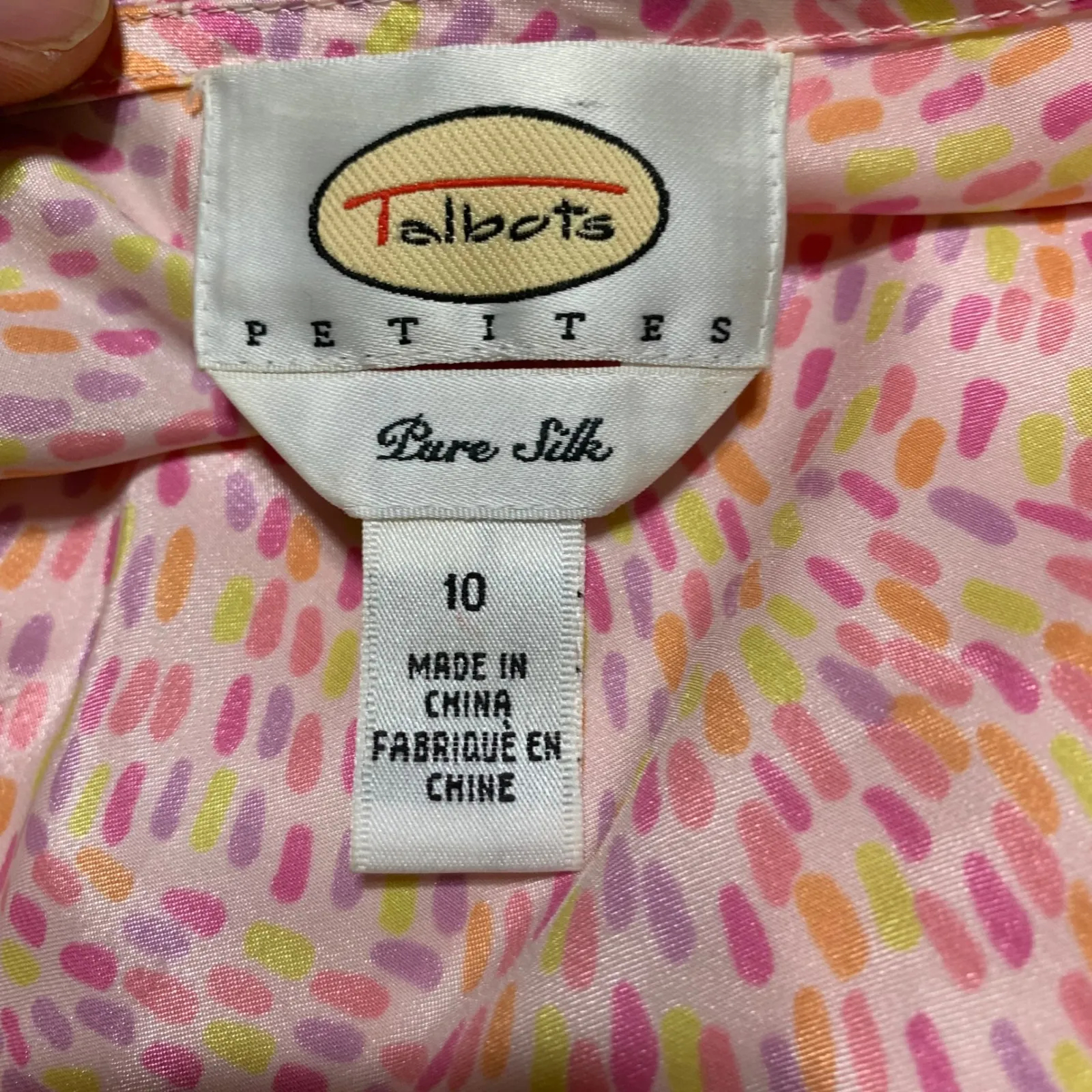 Vintage 90s‎ silk lettuce hem fairy pink mini dress size 10 romantic feminine - Image 8