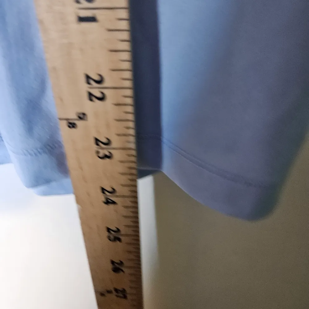 Nike  Women's Light Blue Dri-FIT Tank Top - Image 6