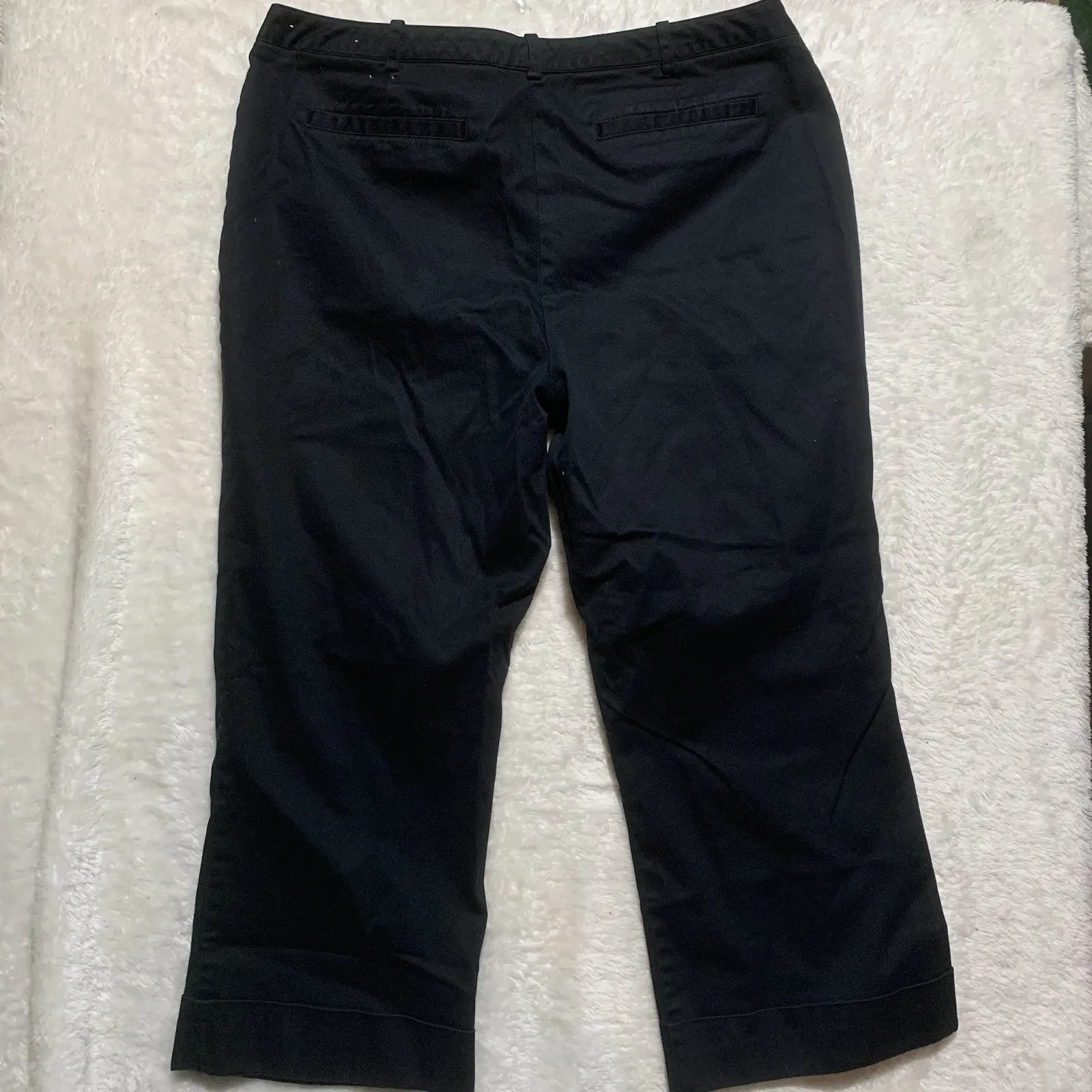 Worthington Women's Black Size 14 Capri Slacks - Image 4