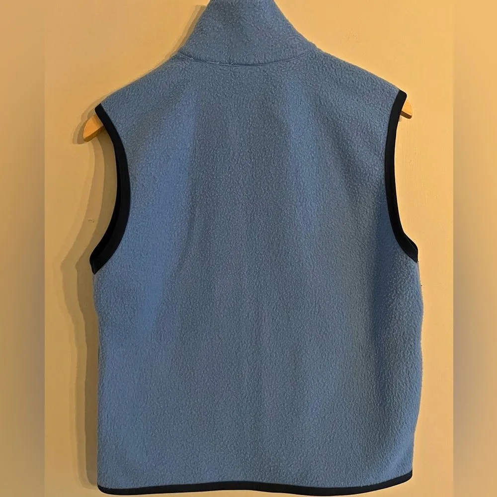 Vintage Y2K Mickey & Co Mickey Gear Blue Fleece Zip Vest Small Disney Outerwear - Image 7