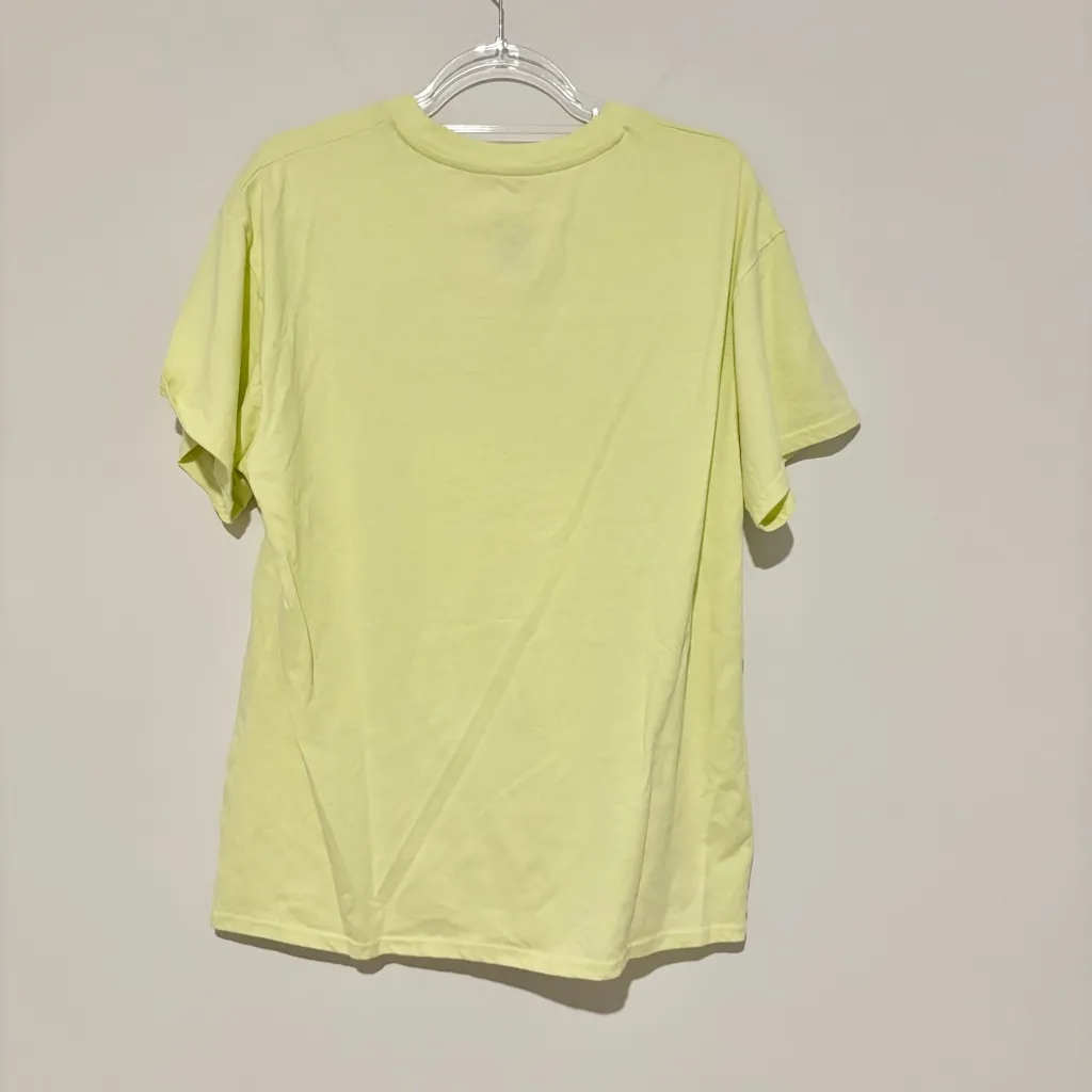 Isaac‎ morris Cow Everything Sucks Graphic Tee green size Large - Image 2