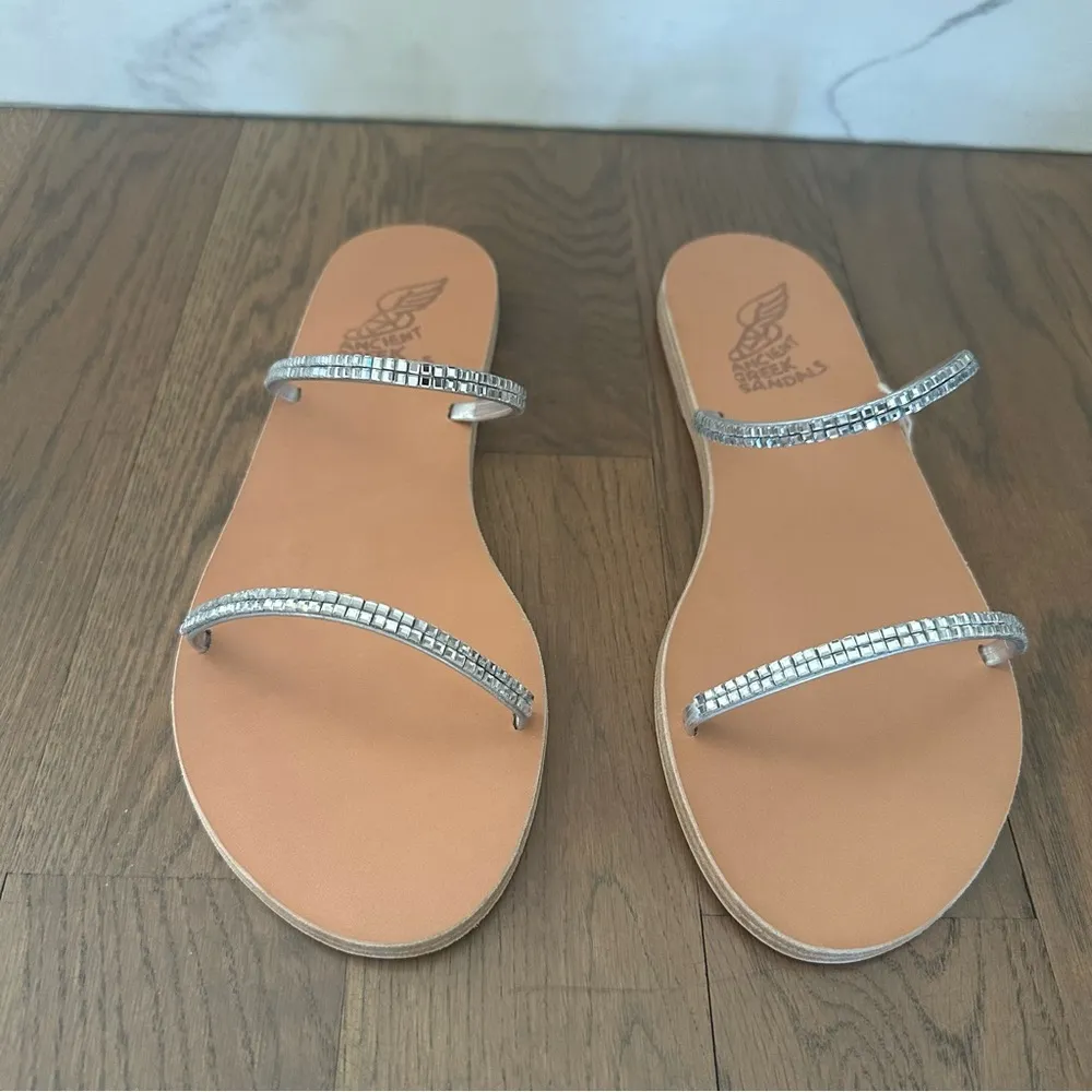 NIB Ancient Greek Sandals Saita Crystal - Image 6