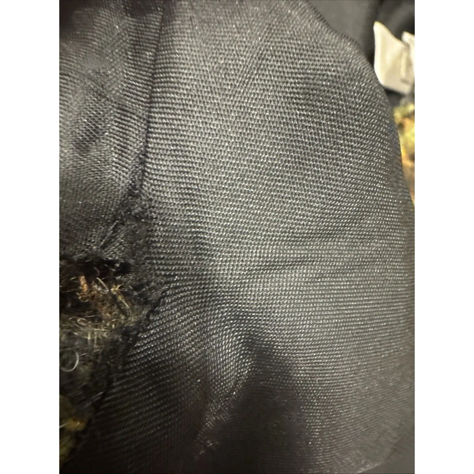 Vintage Austin Reed Women’s Plaid Wool Black Green Rust Trench Jacket Coat Sz 12 - Image 10