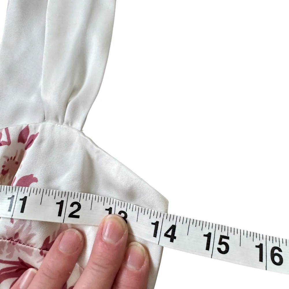 NEW Reformation Isolene Satin Dress Crista Floral - Image 10