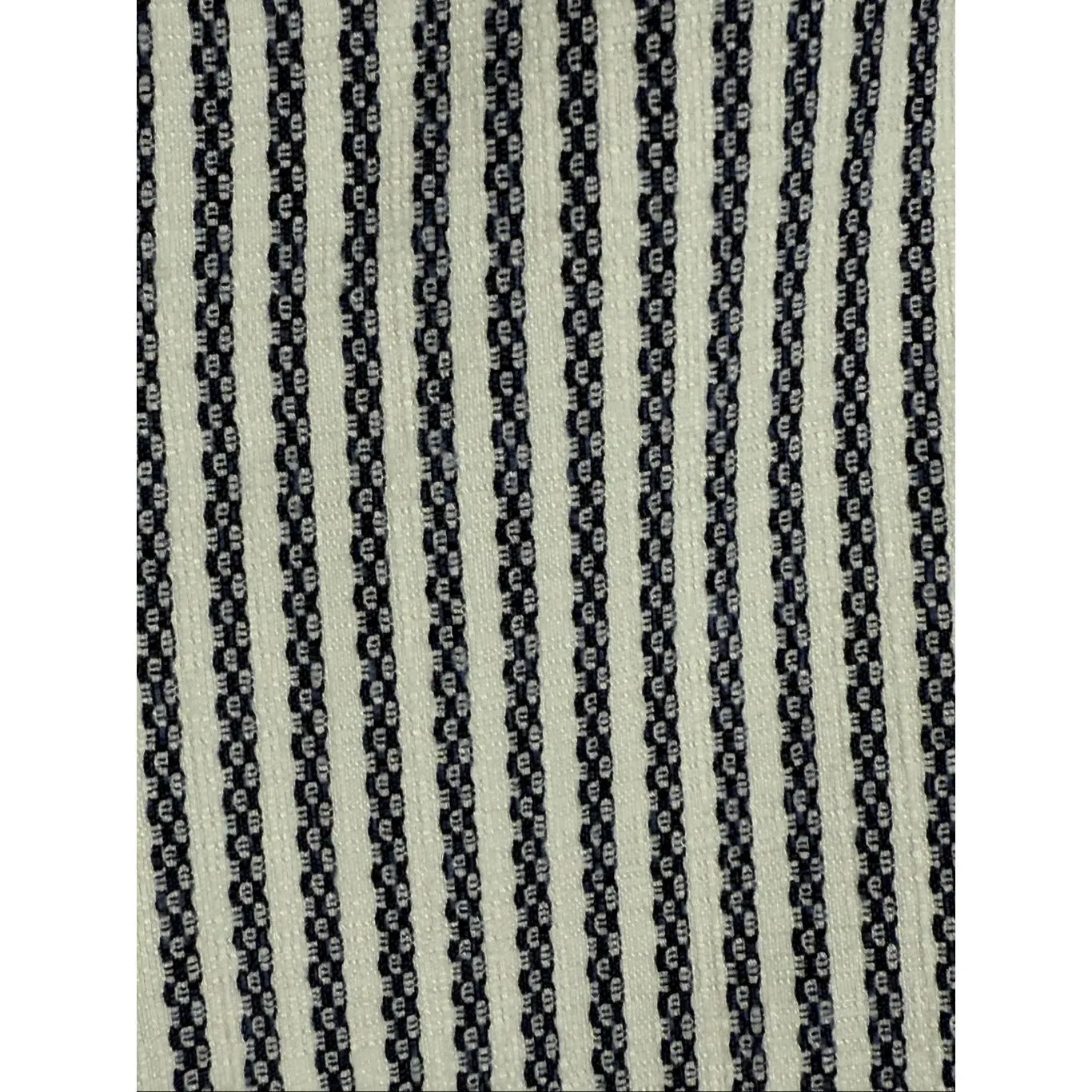 Chicos striped rayon blend crop pant size 3.5/18 Blue - Image 4