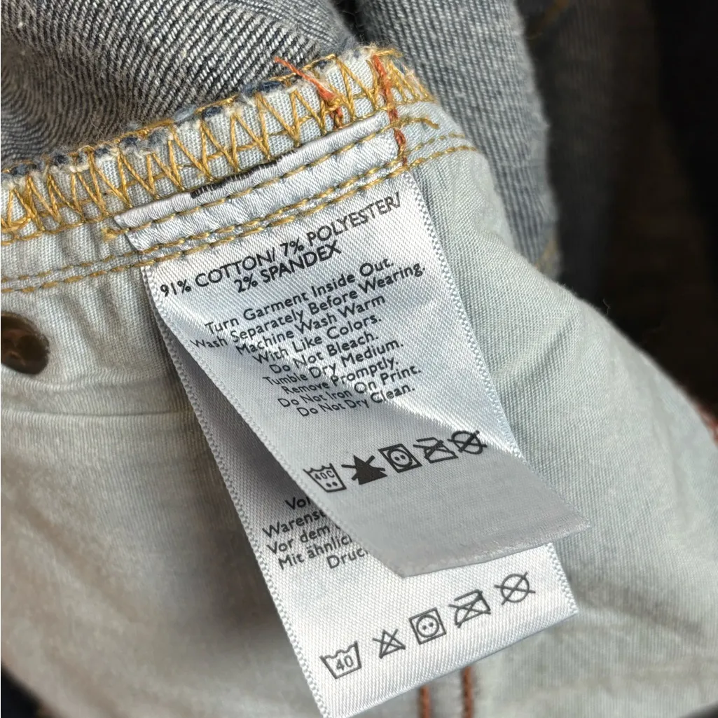 Eddie Bauer Woman’s Slightly Curvy High Rise Slim Straight Casual Jeans Tall 8 - Image 6