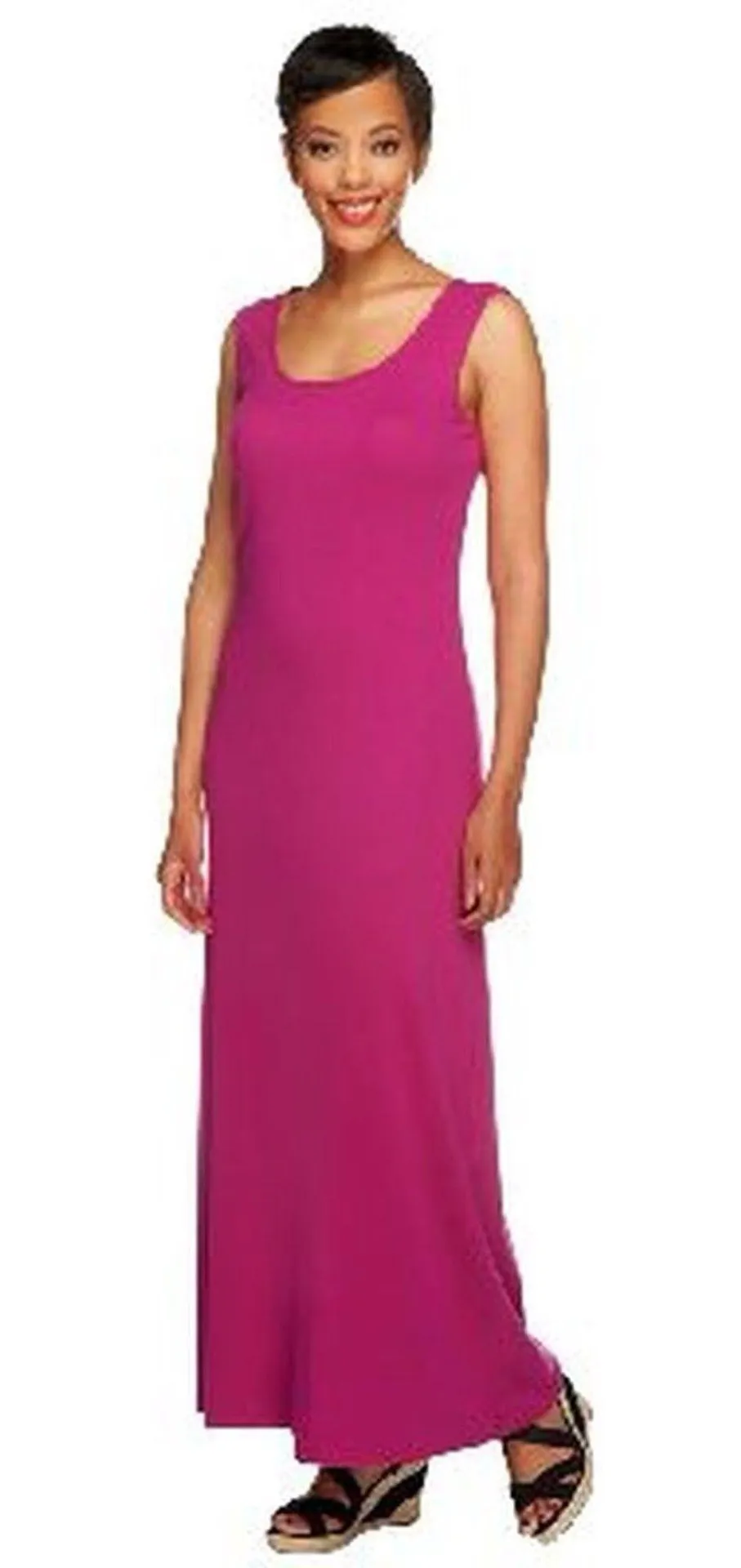 Vintage  NY Knit Maxi Dress with Shrug - Image 2