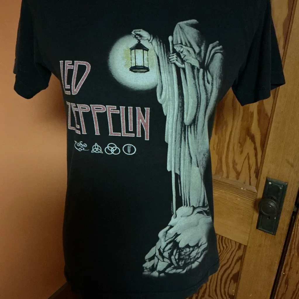 Led Zeppelin Stairway to Heaven Graphic Band T - Image 7