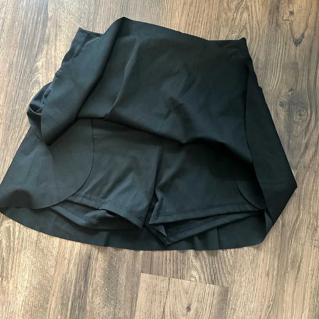 None Black Women's Tennis Skirt - Image 2