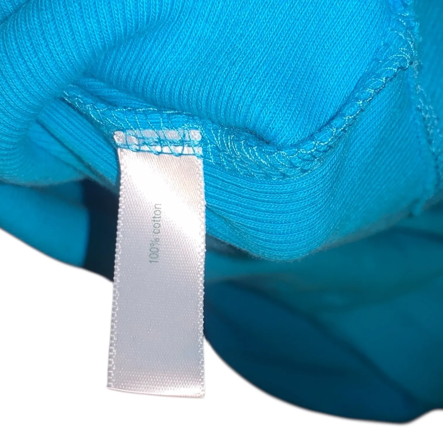 NWT Fashion Bug Turquoise Blue Sleeveless Tank Top 4X Plus Size Ribbed Ruffle - Image 7