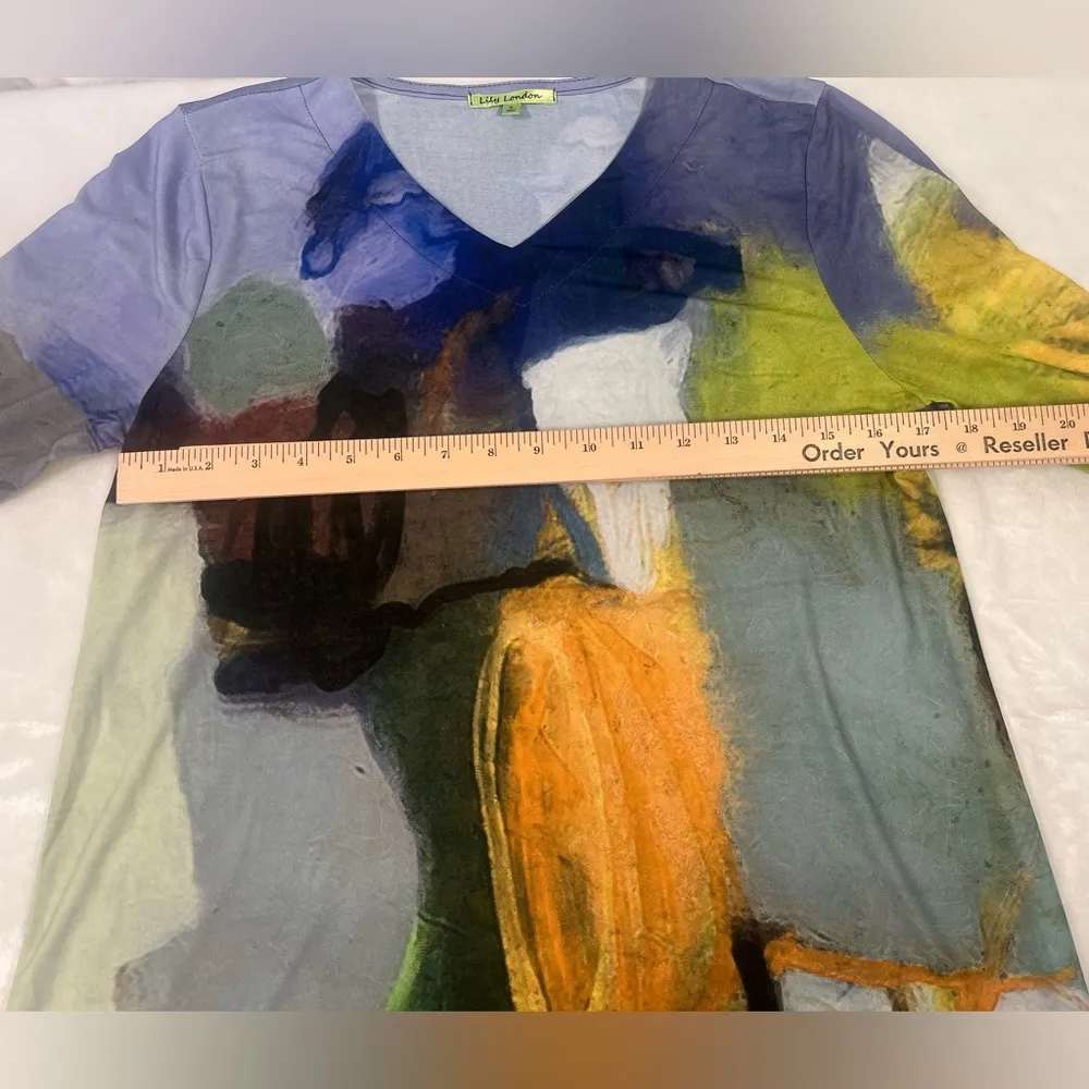 Lily London Abstract Knit Top - Image 5