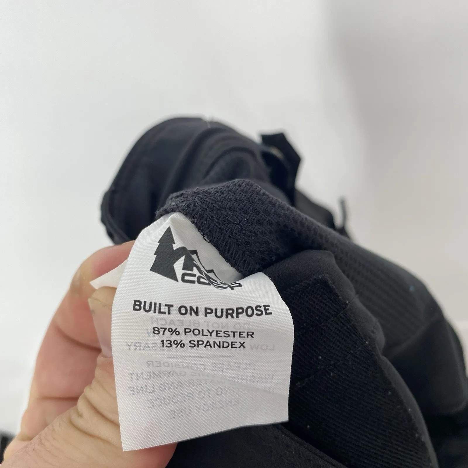 REI Co Op Kornati Roll up Tech Pants Women's Size 12 Petite Black - Image 5