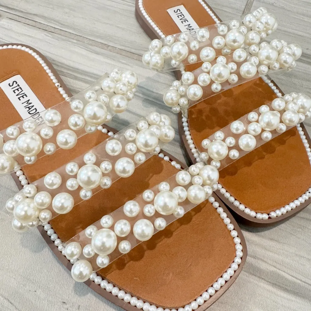 Steve‎ Madden Taye Pearl Sandals - Image 5