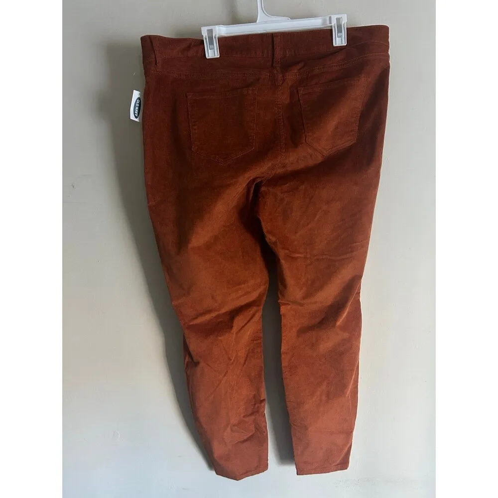 Womens Plus Size 22 Old Navy High Rise Corduroy Pants - Image 2