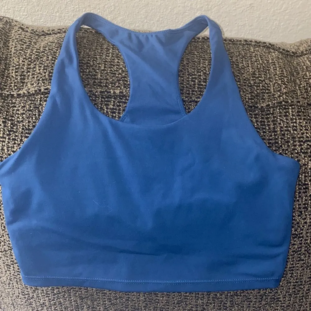 ✨ Racerback Scoop Neck Sz XS Top Sailor Blue✨ - Image 4