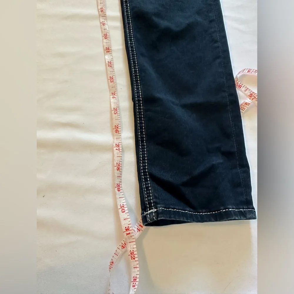 Women's Miss Me Jeans Size 30/31 Dark Navy Blue Signature Skinny - Image 5