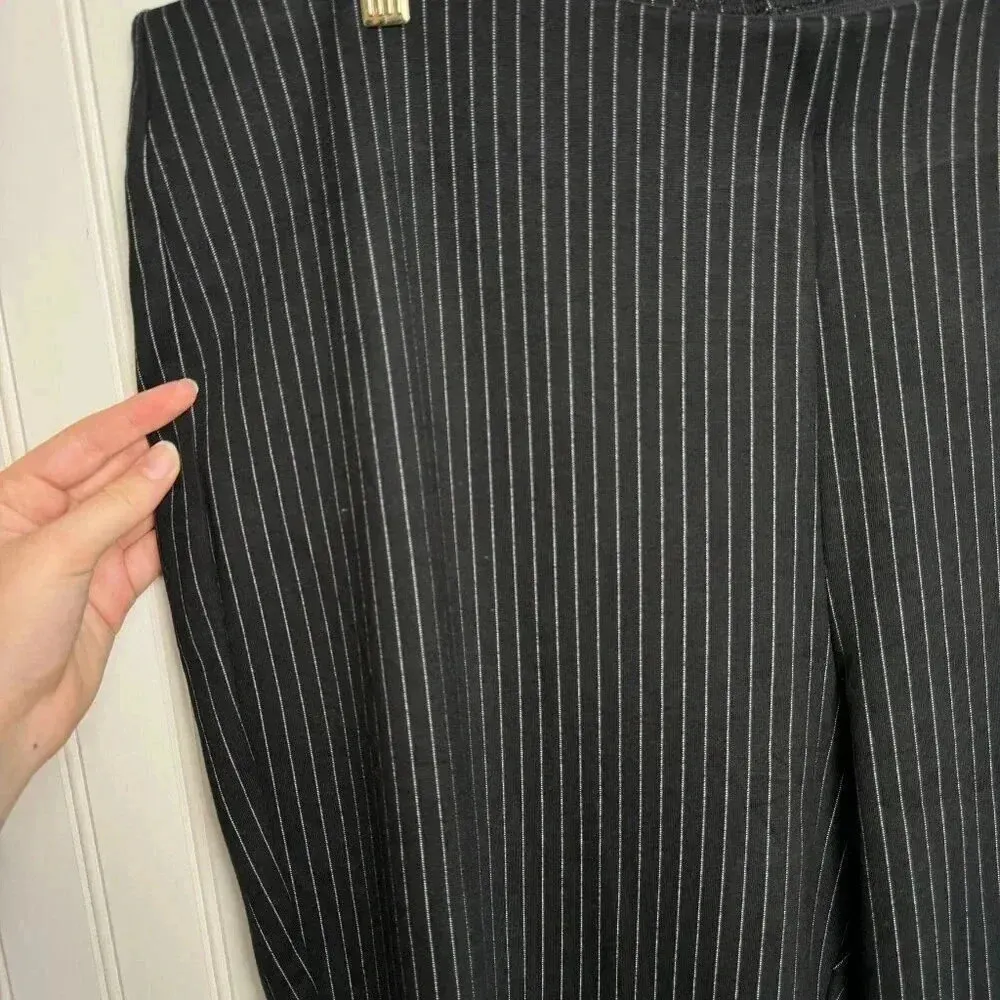 NWT Chico's So Slimming Juliet pinstripe straight leg pants size 18R R8 - Image 7