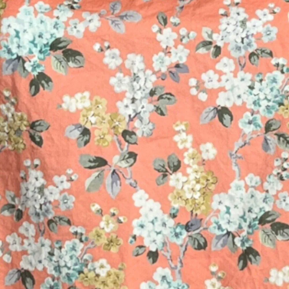 J. Crew Shirt Women 0 Pink White Floral Flowers Josephine Liberty Fabrics Preppy - Image 5