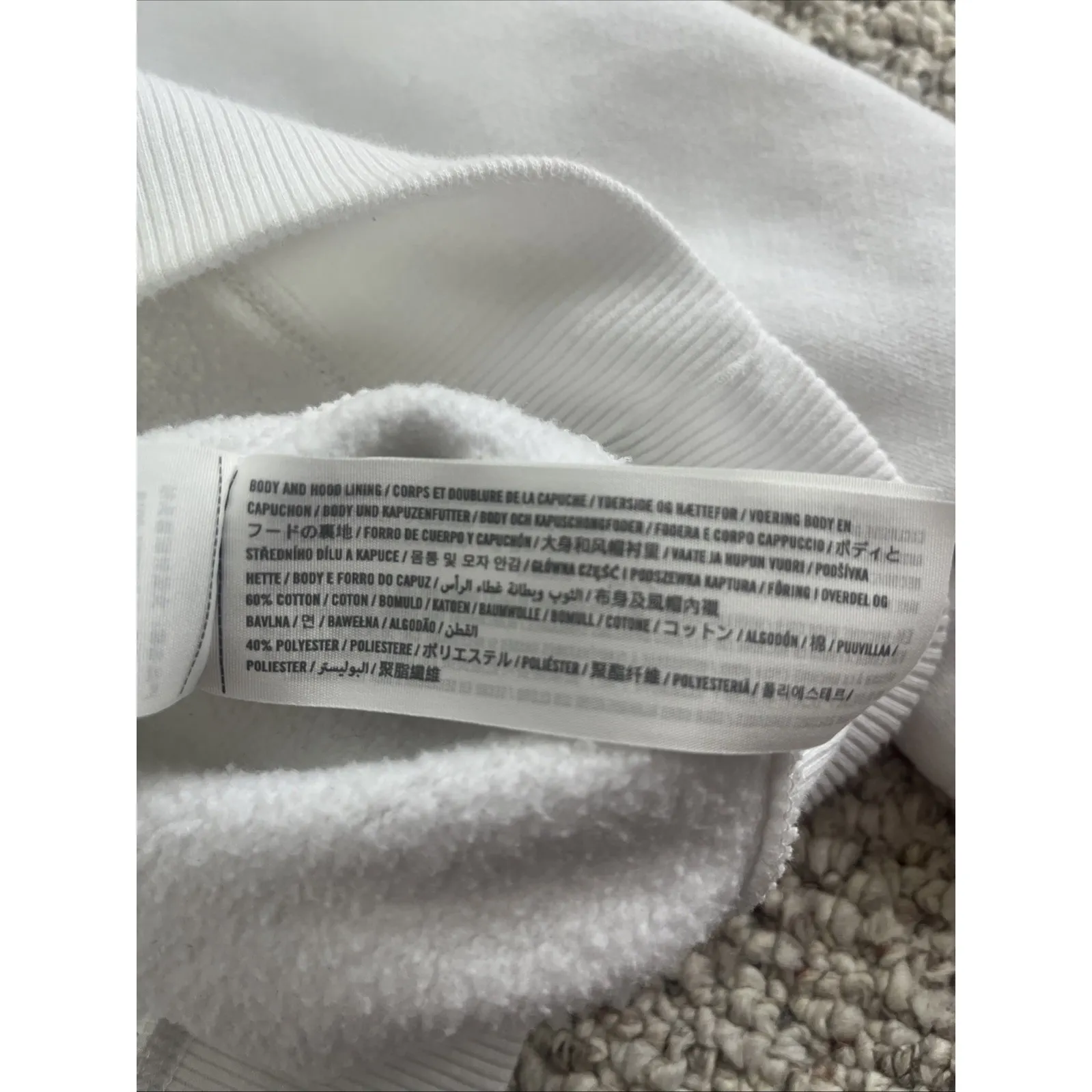 Hollister Y2K Casual Cozy  Embroidered Butterfly Long Sleeve  Hoodie Size Large - Image 9