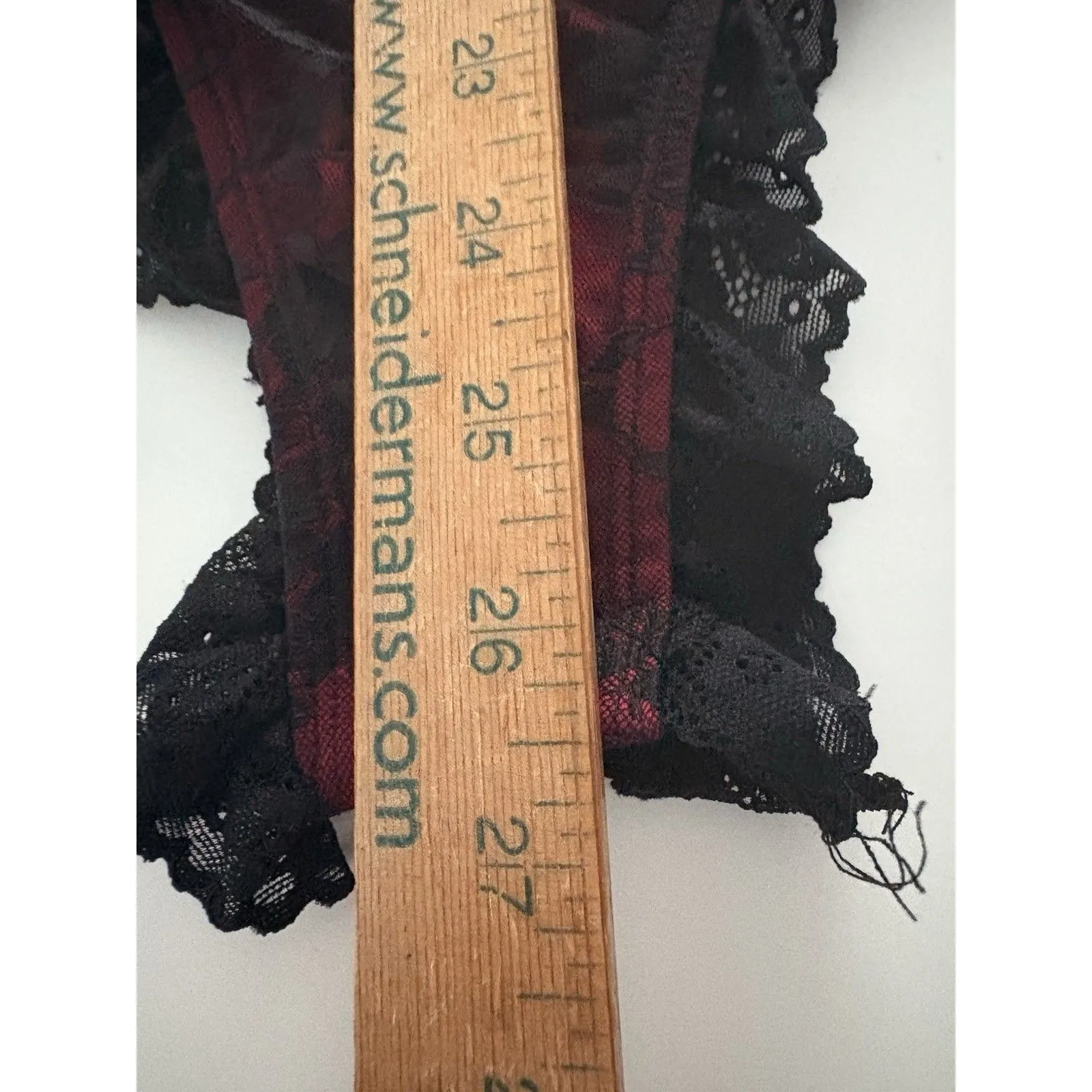 Black Red Lace Bodysuit Women S Cross Pendant Thong Vampire Witchy Goth Sexy - Image 7