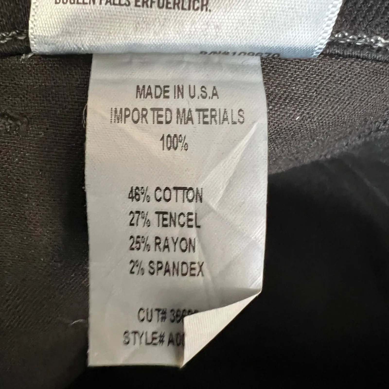 AGOLDE Sophie Coated Skinny Jeans Black Waxed Denim Size 25 High Rise - Image 8