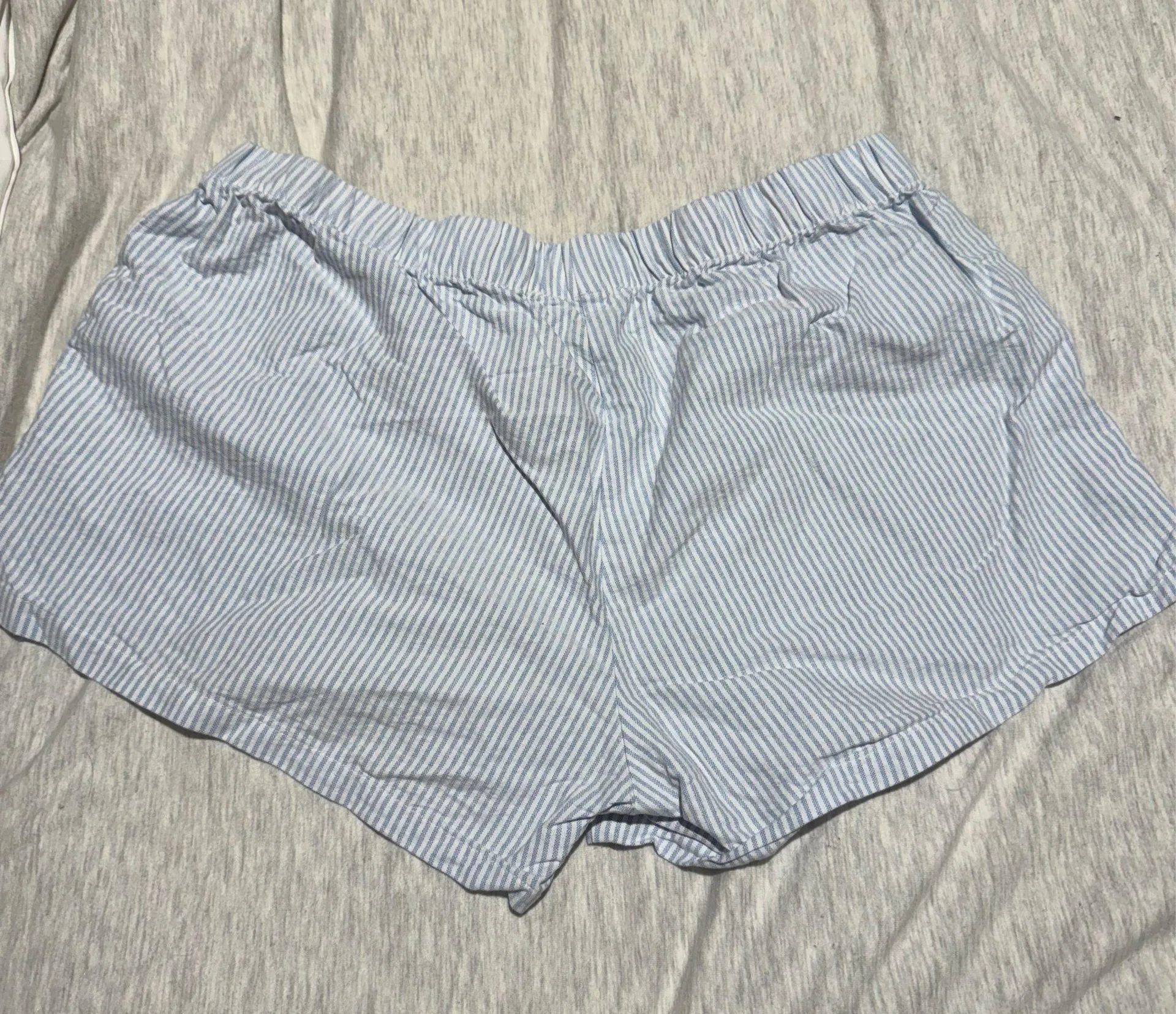 Brandy Melville blue striped shorts  - Image 3