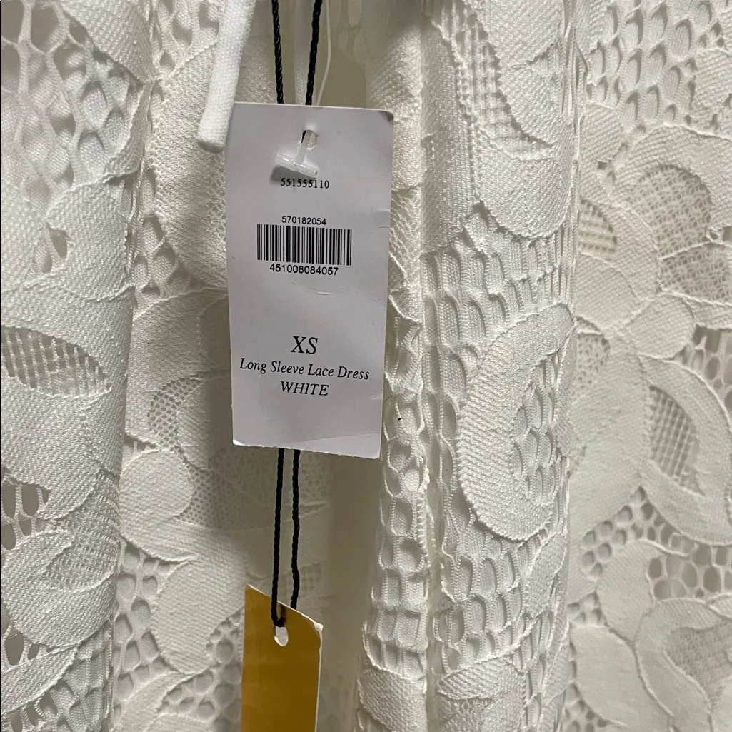 Alexia Admor Cream Lace Long Bell Sleeve Dress - Image 6