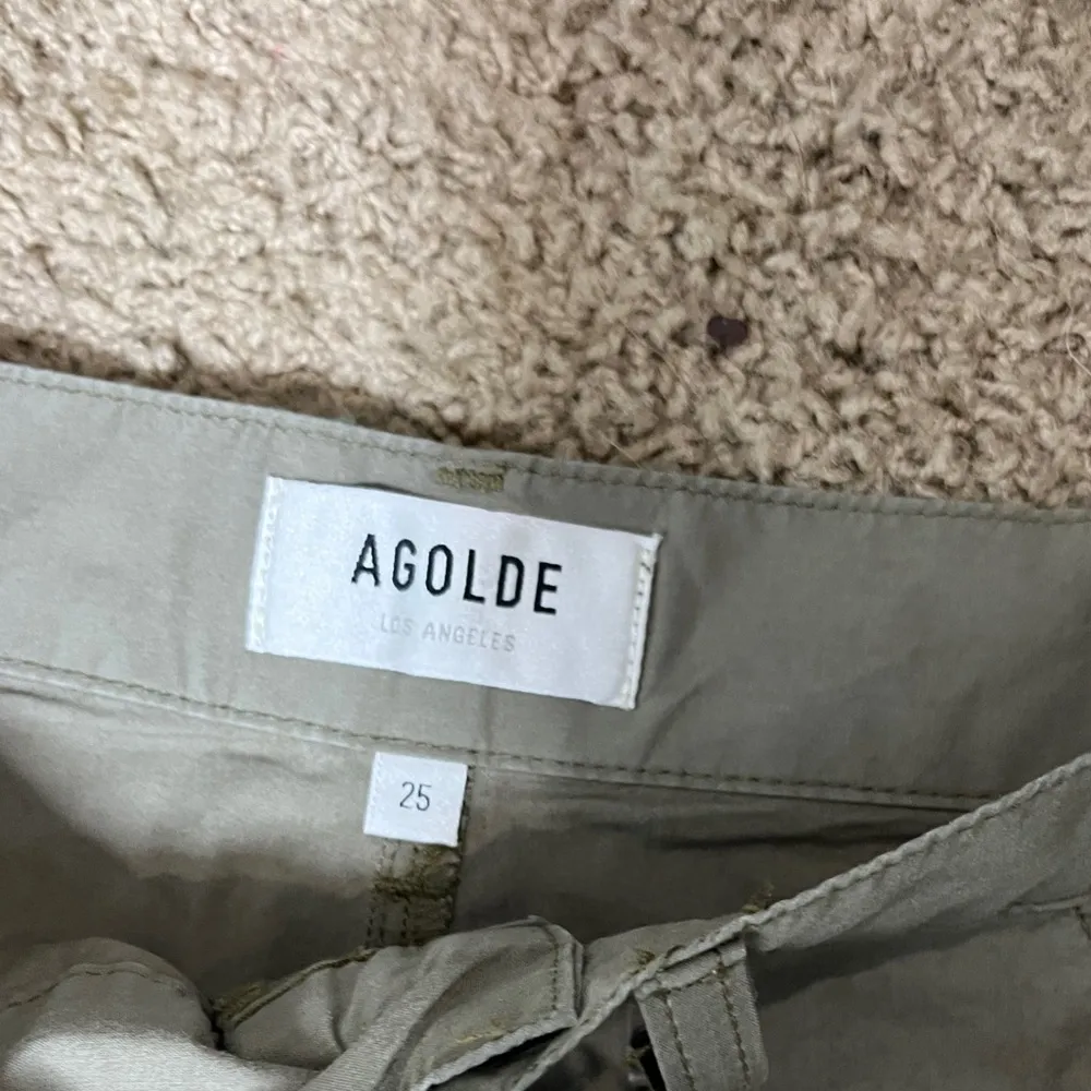 AGOLDE Daria Women's Utility Pant 25 NWOT Duffel Wide Leg Stretch Twill Cropped - Image 11