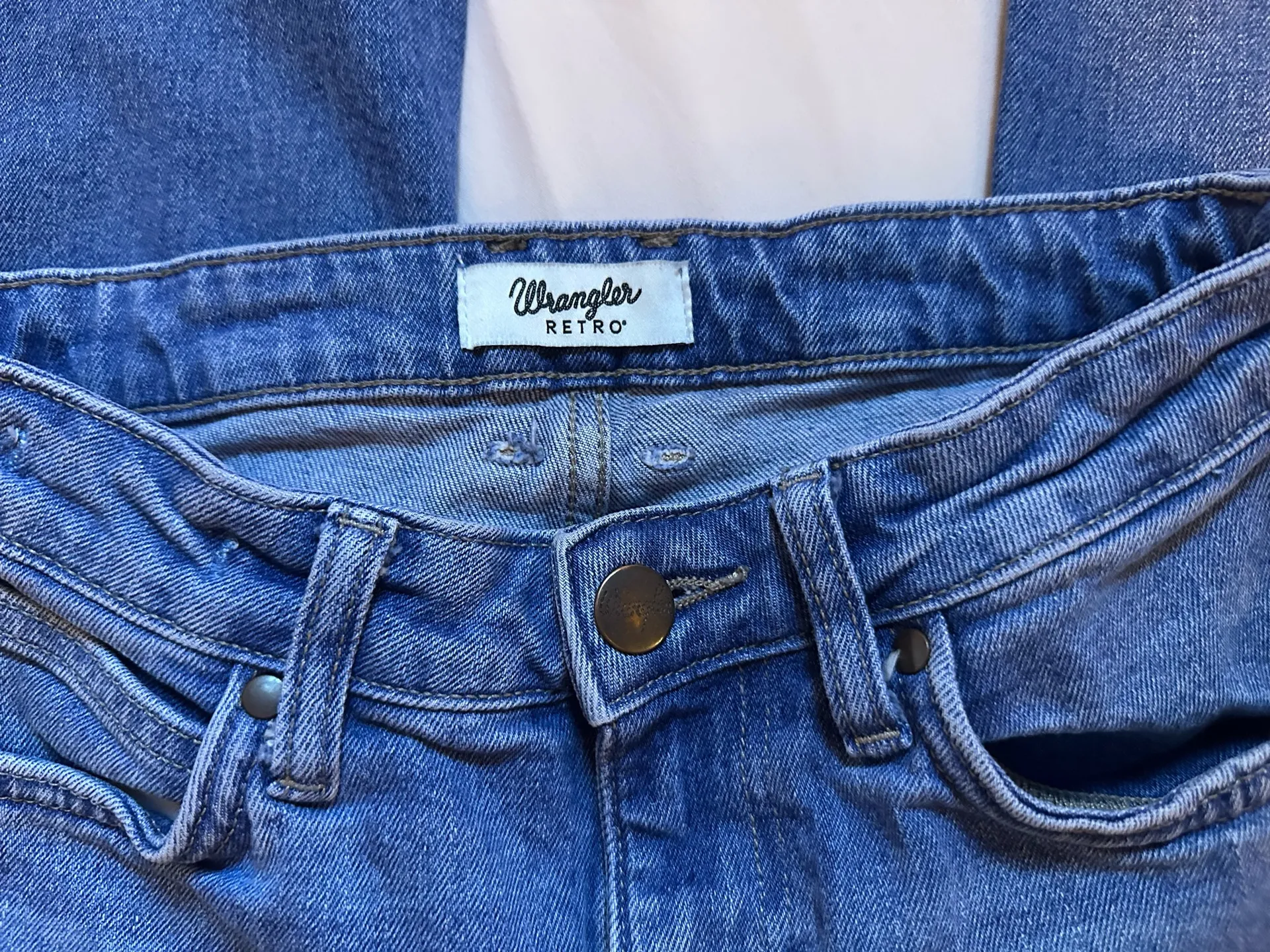 Wrangler Trouser Jeans Retro High-Rise - Image 2