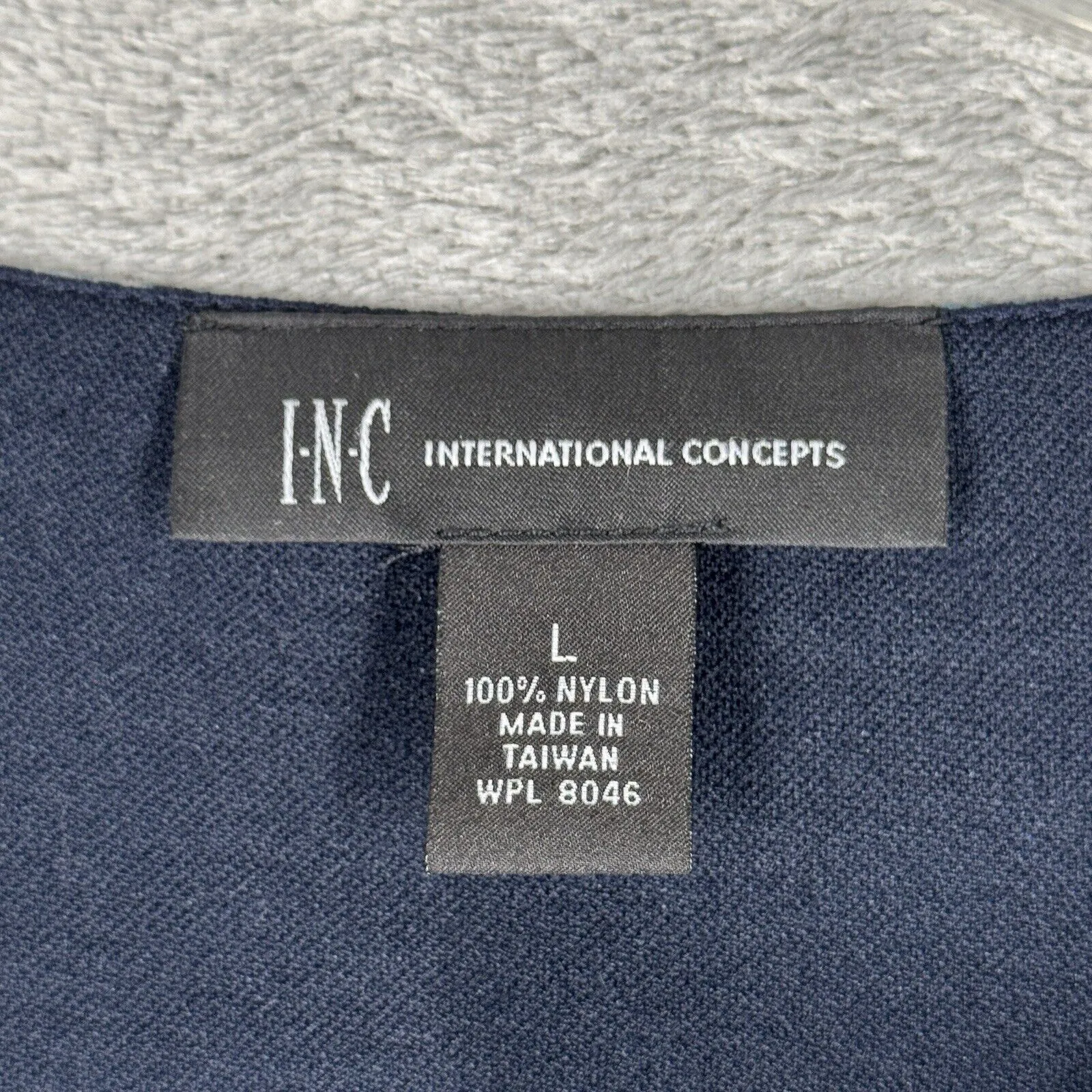 INC International Concepts Shirt Womens‎ Large Blue Pink Geometric 2000s Y2K - Image 7