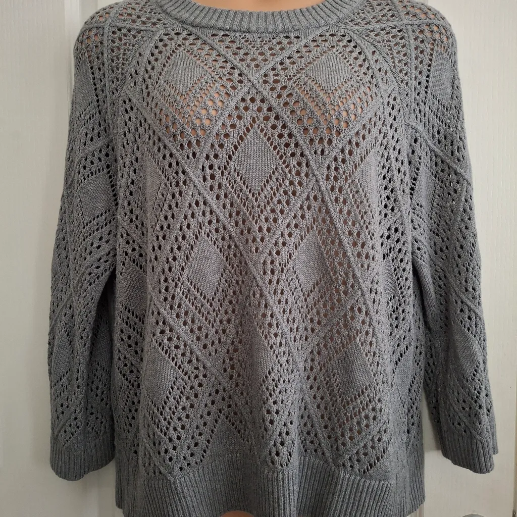 Torrid Sz 2 Gray Women's Sweater - Image 7