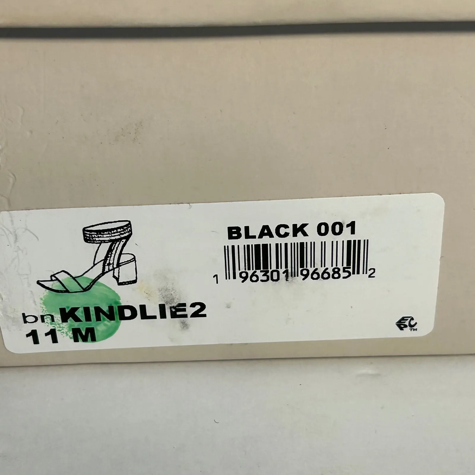 Bandolino Black Suede Block Heel Ankle Strap Sandals Women's Size 11M - Image 6