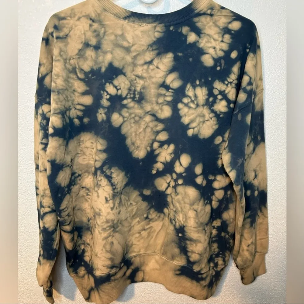 NWOT LACAUSA Tie Dye Sweatshirt Oversized Size XS Anthropologie/Revolve - Image 2