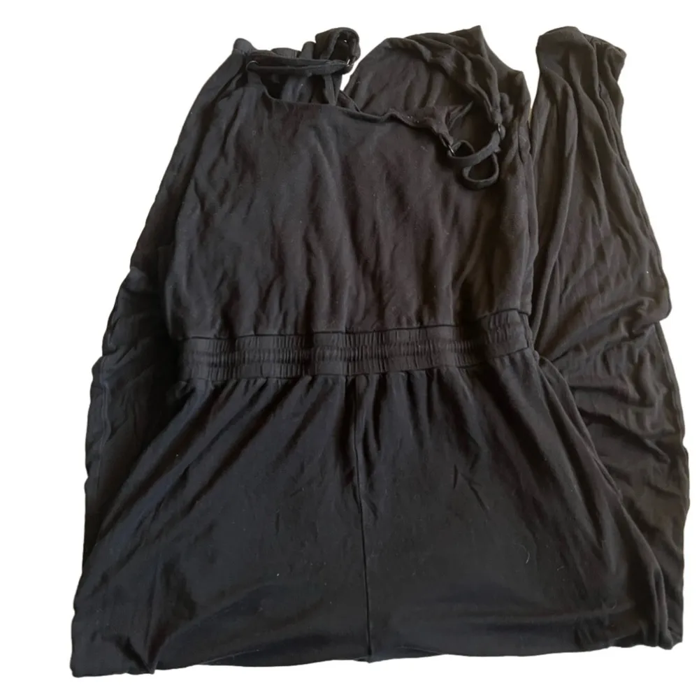 CAbi  312 Wrap Front Sleeveless Jersey Jogger Jumpsuit Black XS - Image 4