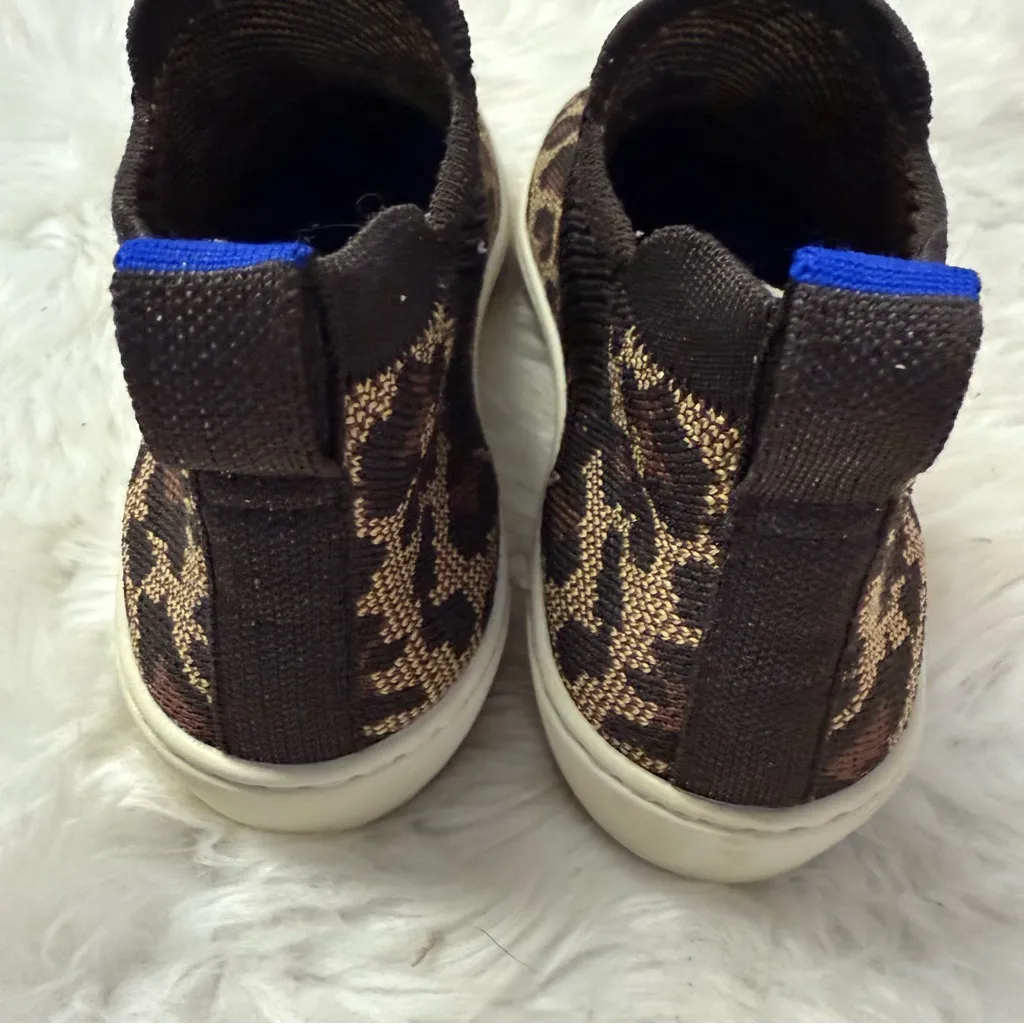 Rothy’s The Chelsea Slip-On Sneaker – Wildcat Cheetah Print – Women’s Size 7 - Image 3