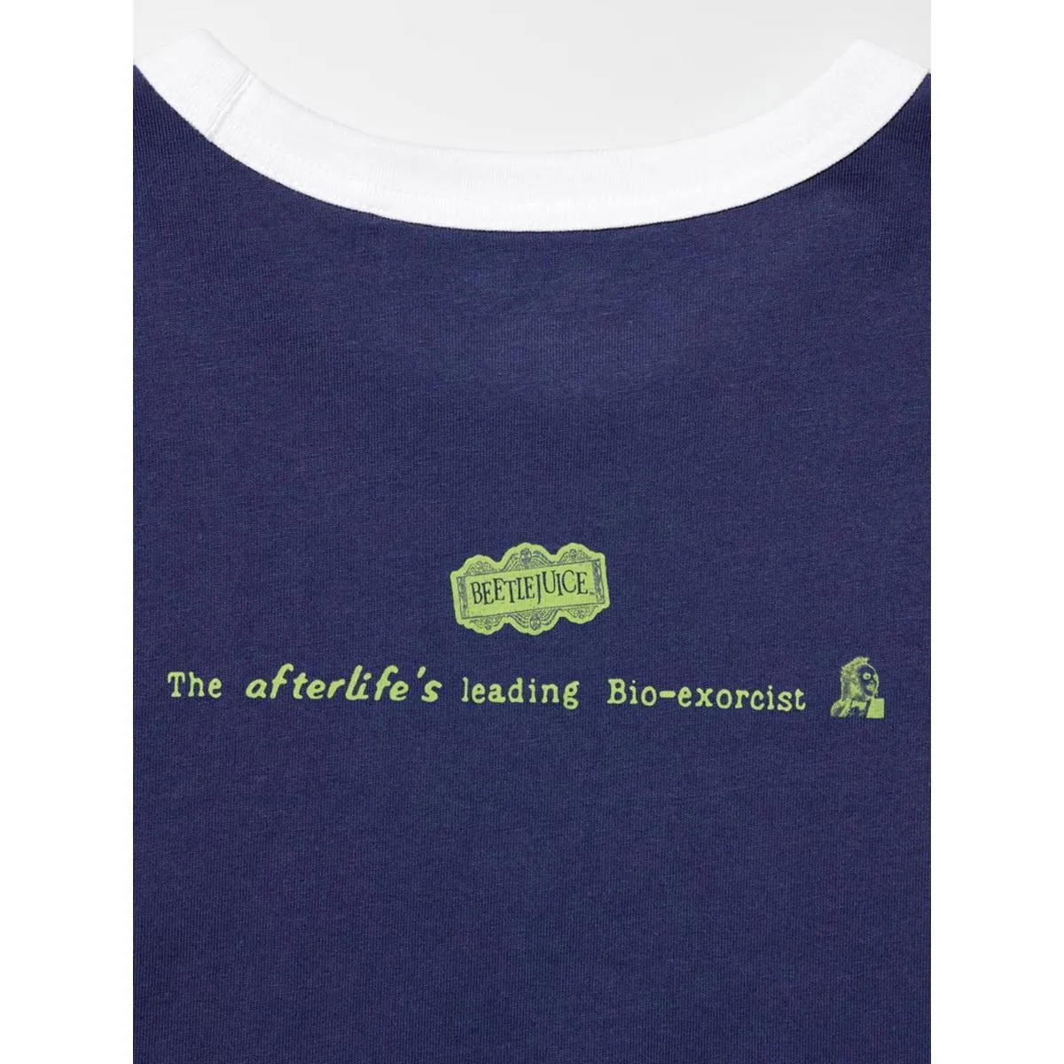 Uniqlo Beetlejuice WARNER BROS. MOVIES UT Graphic T-Shirt NWT Blue Green XL - Image 5