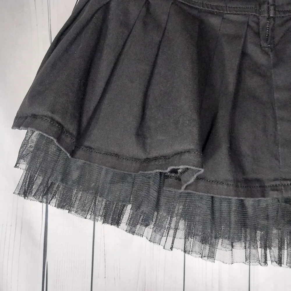 Tripp NYC Royal Bones Corset Tutu Goth 90’s Skirt Size S - Image 8