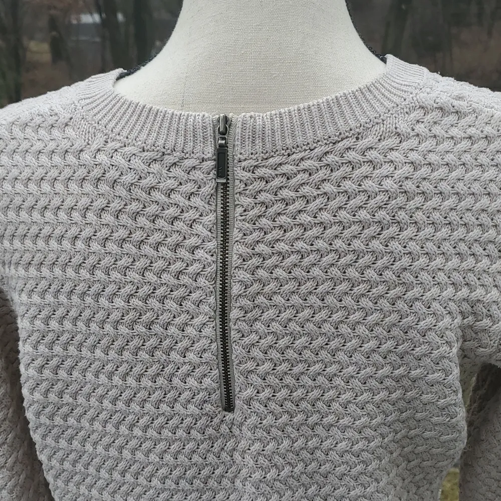 Jones New York Knit Sweater with 1/4 Back Zipper - Image 6