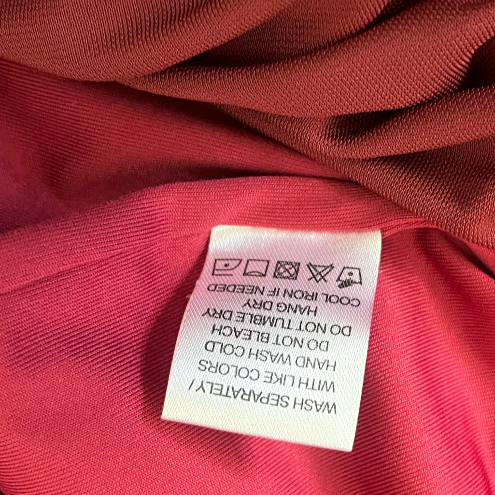 Lovers and Friends red dress Hip Tie Turtleneck Dress in Deep Red - Image 7